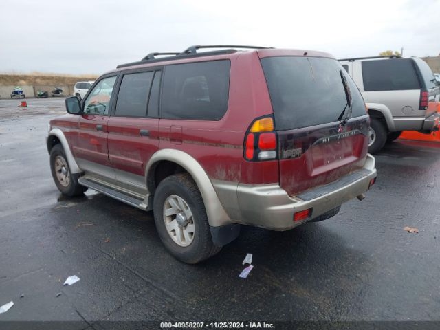 2000 MITSUBISHI MONTERO SPORT JA4MT31H0YP056368 Photo 2