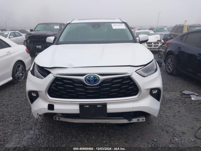 5TDKBRCH6PS575767 Toyota Highlander Hybrid Xle