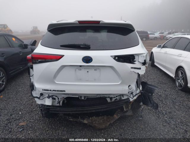 5TDKBRCH6PS575767 Toyota Highlander Hybrid Xle