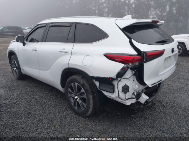 5TDKBRCH6PS575767 Toyota Highlander Hybrid Xle