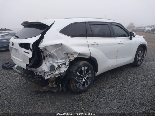 5TDKBRCH6PS575767 Toyota Highlander Hybrid Xle