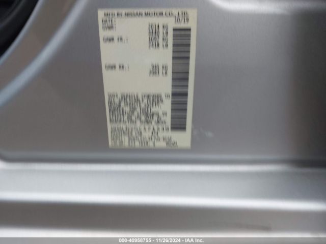1N4AL4CV7LC171539 Nissan Altima Sr Vc-turbo Fwd
