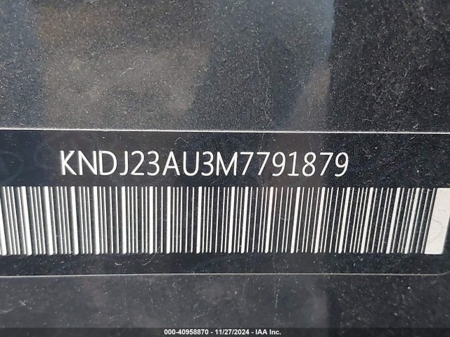 KIA SOUL LX 2021 KNDJ23AU3M7791879 Image 9