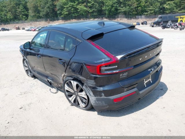2023 VOLVO C40 RECHARGE PURE ELECTRIC YV4ED3GL8P2064844 Photo 2