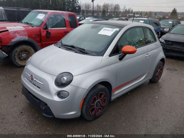 2014 FIAT 500E 3C3CFFGE2ET208489 Photo 1