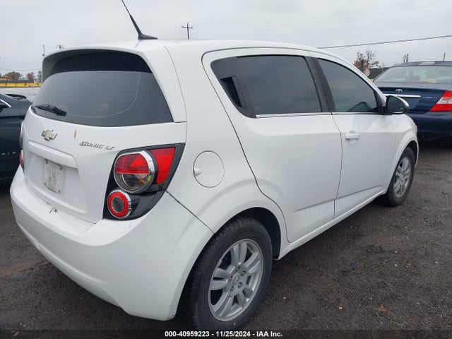 Chevrolet Sonic Lt Auto 2014 1G1JC6SH1E4198646 Image 4