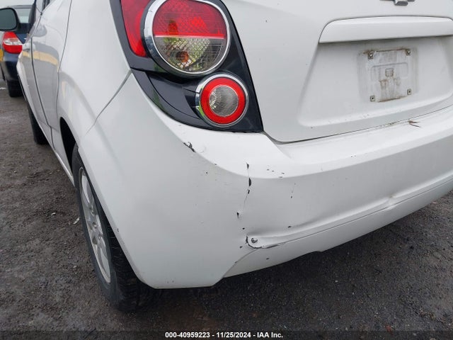 Chevrolet Sonic Lt Auto 2014 1G1JC6SH1E4198646 Image 6