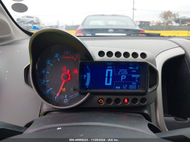 Chevrolet Sonic Lt Auto 2014 1G1JC6SH1E4198646 Image 7
