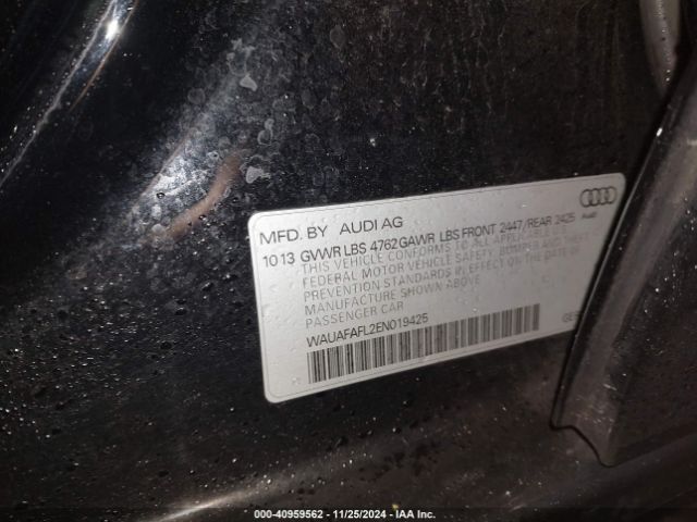 WAUAFAFL2EN019425 Audi A4 2.0t Premium