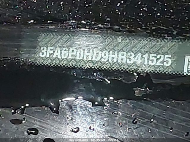 3FA6P0HD9HR341525 Ford FUSION SE