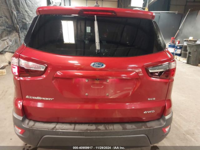 MAJ6P1CL9JC182109 Ford Ecosport Ses