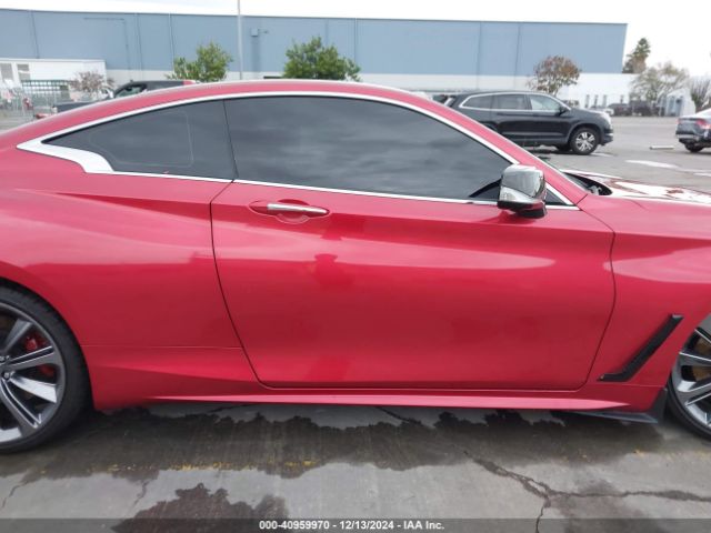 JN1FV7LK1MM530528 Infiniti Q60 Red Sport 400
