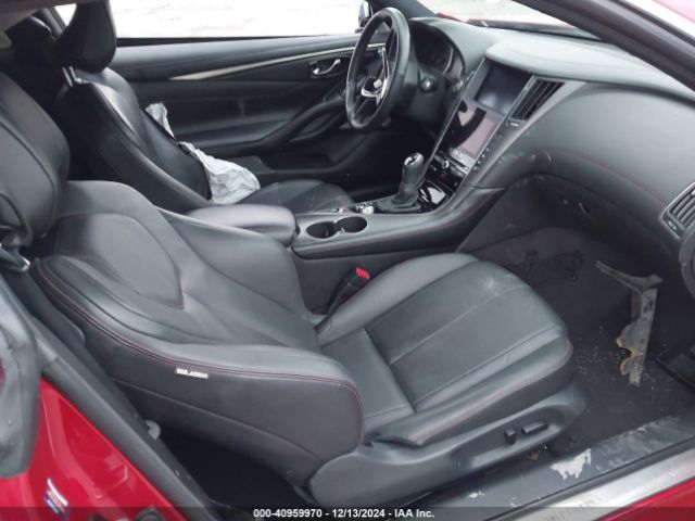 JN1FV7LK1MM530528 Infiniti Q60 Red Sport 400