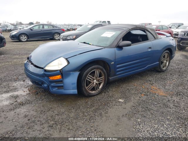 2003 MITSUBISHI ECLIPSE SPYDER 4A3AE55H93E088911 Photo 1