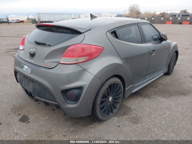 Hyundai Veloster Turbo W/black 2014 KMHTC6AEXEU183999 Image 4