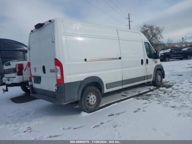 3C6TRVDG6JE160181 RAM Promaster 2500 High Roof 159 Wb