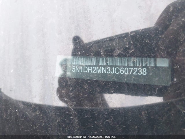 Nissan Pathfinder Sv 2018 5N1DR2MN3JC607238 Image 9