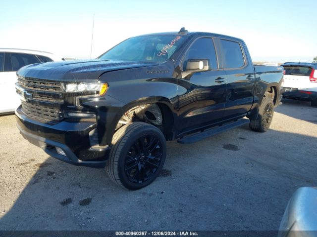 3GCUYEEDXMG132817 Chevrolet Silverado 1500 4wd  Short Bed Rst