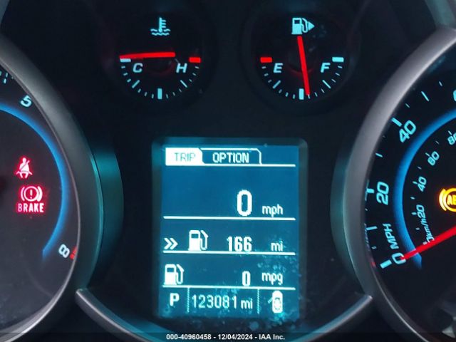 1G1PC5SBXE7198367 Chevrolet Cruze 1lt Auto