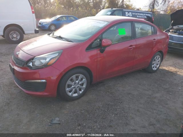 KNADM4A32H6012629 KIA RIO LX
