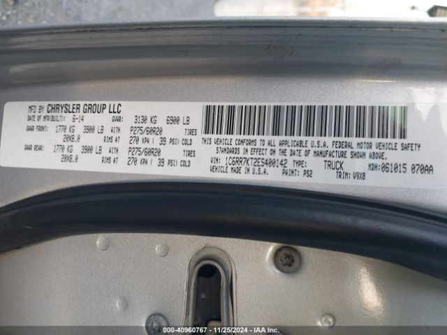 1C6RR7KT2ES400142 RAM 1500 Express