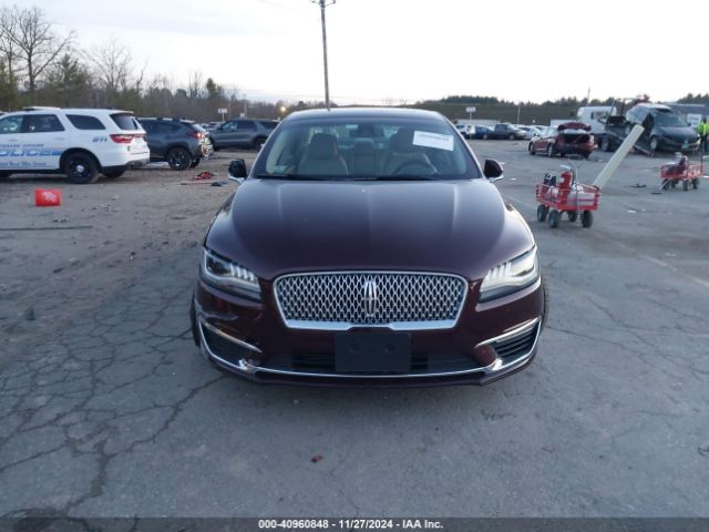 3LN6L5FCXHR654351 Lincoln Mkz Reserve