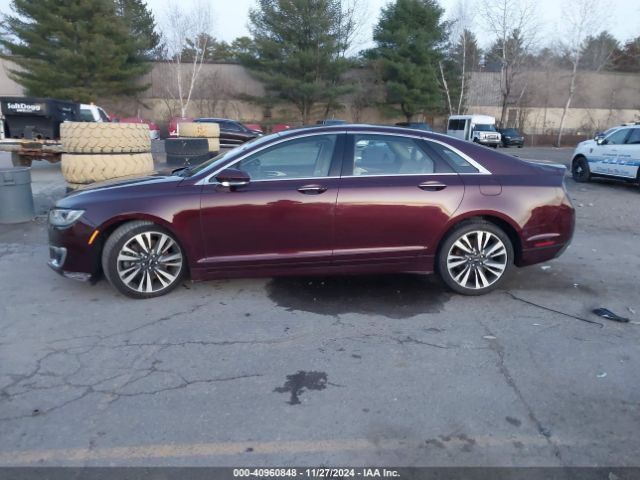 3LN6L5FCXHR654351 Lincoln Mkz Reserve