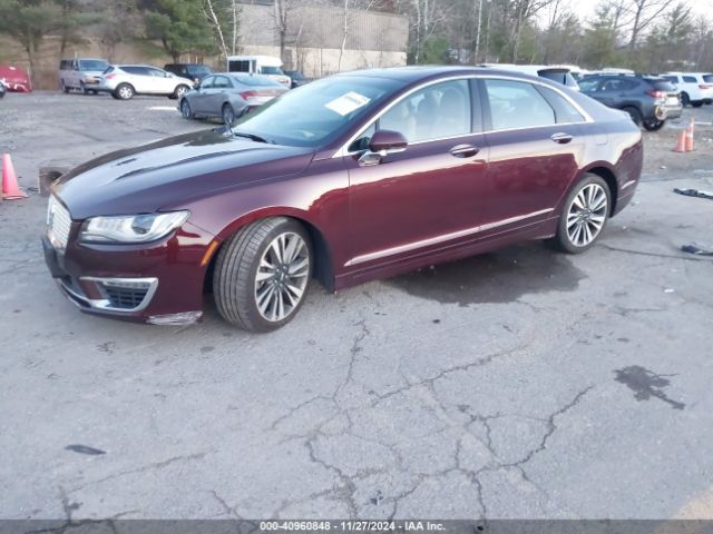3LN6L5FCXHR654351 Lincoln Mkz Reserve