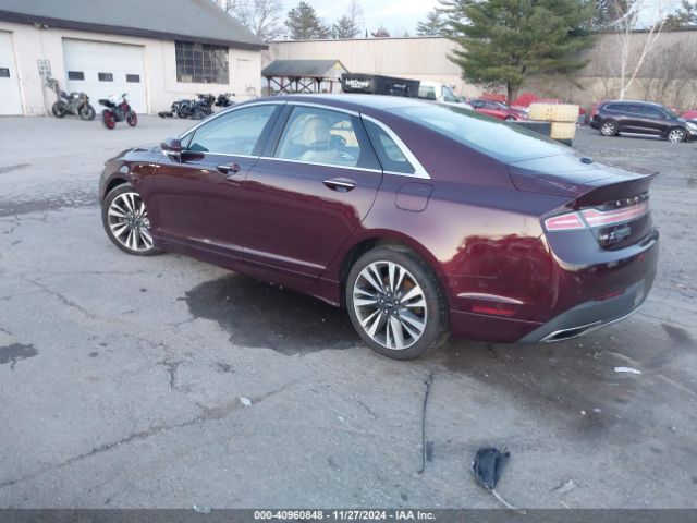 3LN6L5FCXHR654351 Lincoln Mkz Reserve