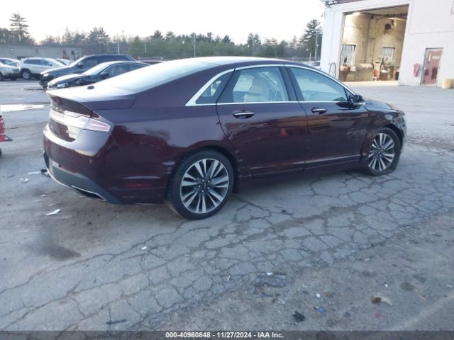 3LN6L5FCXHR654351 Lincoln Mkz Reserve