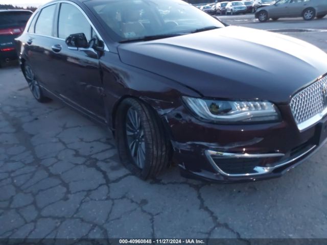 3LN6L5FCXHR654351 Lincoln Mkz Reserve