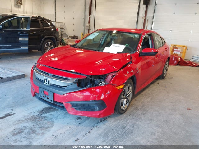 Honda Civic Lx 2017 2HGFC2F56HH535245 Image 2