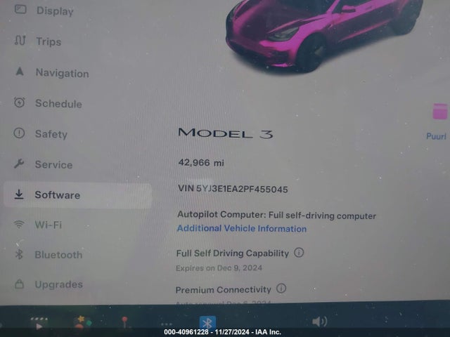2023 TESLA MODEL 3 5YJ3E1EA2PF455045 Photo 6