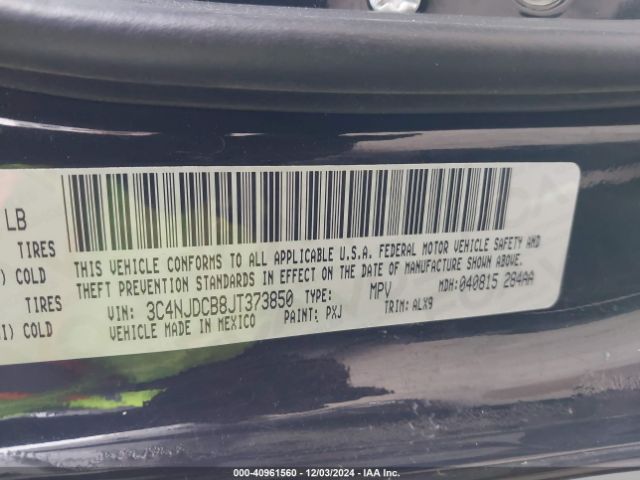 3C4NJDCB8JT373850 Jeep Compass Limited 4x4