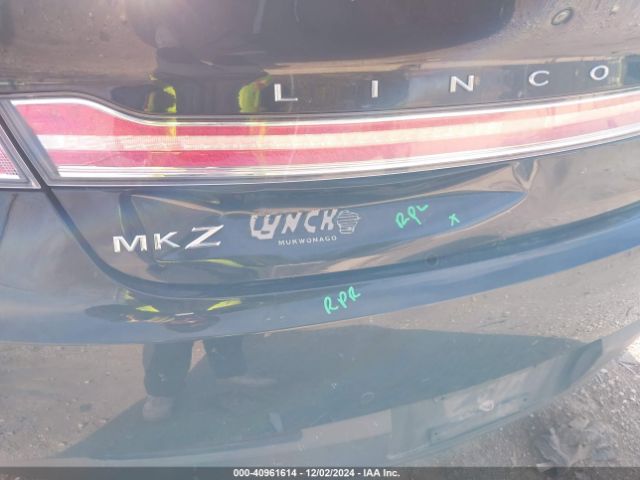 3LN6L2J96ER828714 Lincoln MKZ