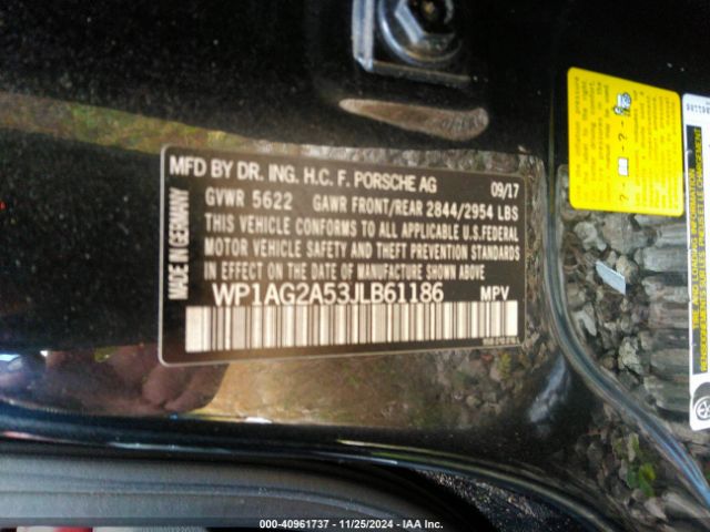 WP1AG2A53JLB61186 Porsche Macan Gts