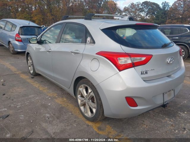 KMHD35LHXEU169123 Hyundai Elantra Gt Base W/blue
