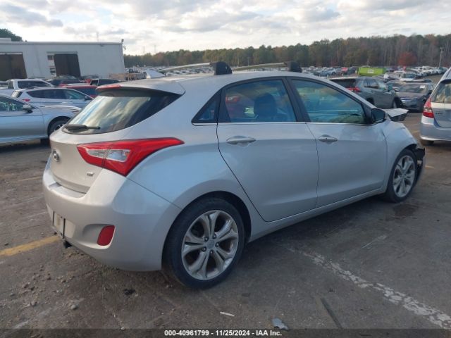 KMHD35LHXEU169123 Hyundai Elantra Gt Base W/blue
