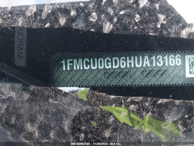 Ford ESCAPE SE 2017 1FMCU0GD6HUA13166 Image 9