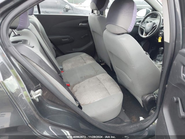 Chevrolet Sonic Ls Manual 2014 1G1JB5SG6E4184312 Image 8