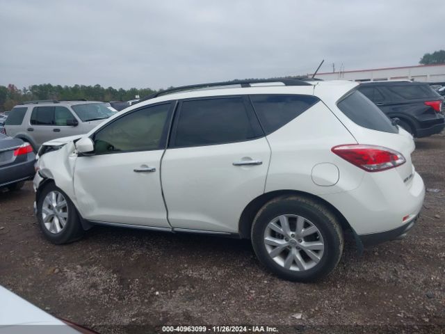JN8AZ1MU6EW401235 Nissan MURANO SL