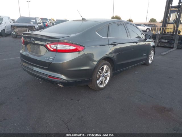3FA6P0LU7FR185716 Ford Fusion Hybrid Se