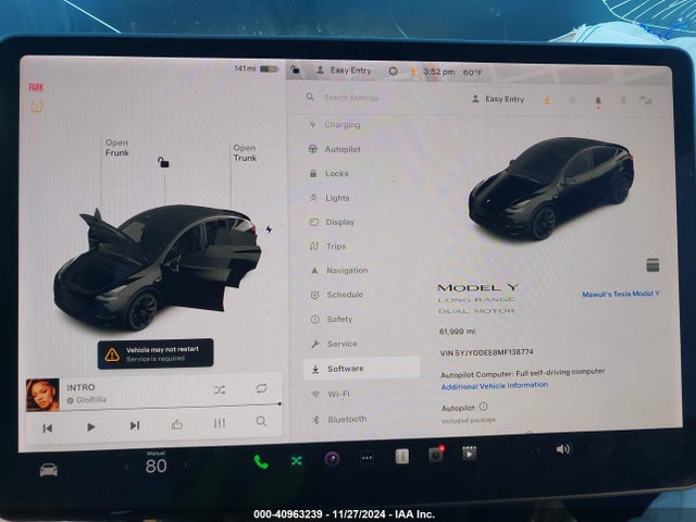 2021 TESLA MODEL Y 5YJYGDEE8MF138774 Photo 6