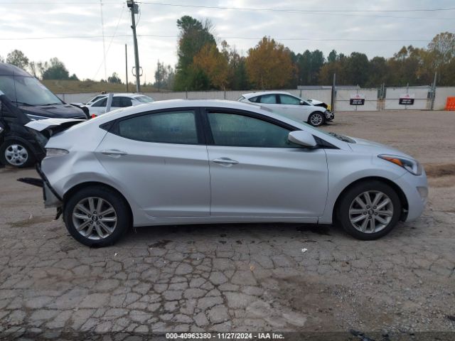 KMHDH4AEXFU436587 Hyundai ELANTRA SE