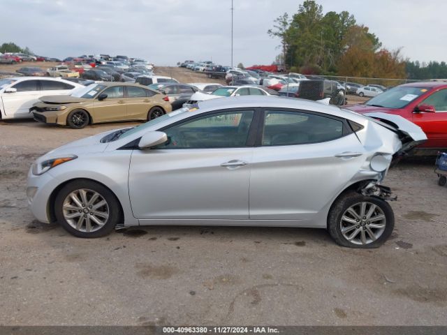 KMHDH4AEXFU436587 Hyundai ELANTRA SE