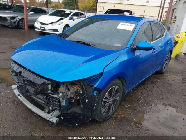 3N1AB8CV2NY229025 Nissan Sentra Sv Xtronic Cvt