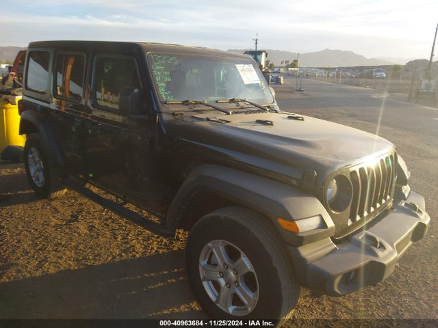 1C4HJXDG2NW162233 Jeep Wrangler Unlimited Sport S 4x4