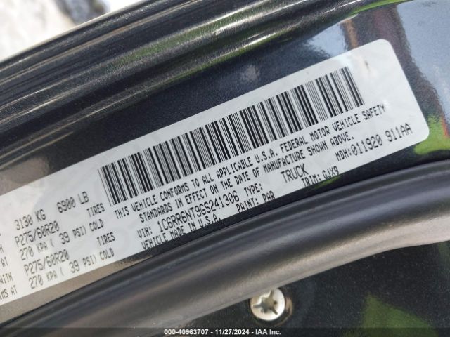 1C6RR6NT9GS241306 RAM 1500 Laramie