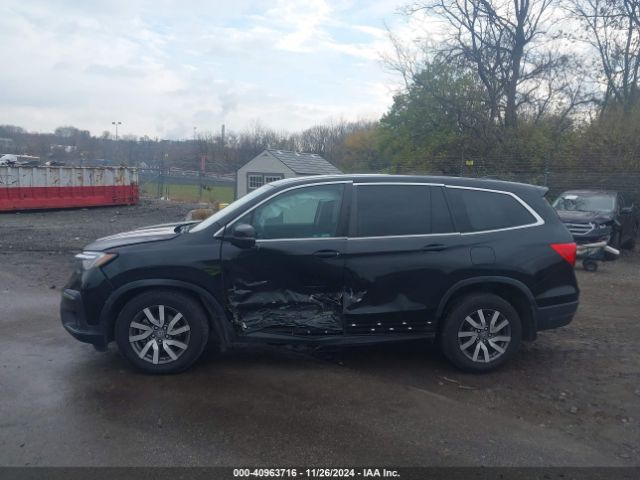 5FNYF6H59KB100252 Honda Pilot Ex-l
