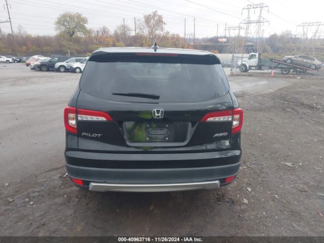 5FNYF6H59KB100252 Honda Pilot Ex-l